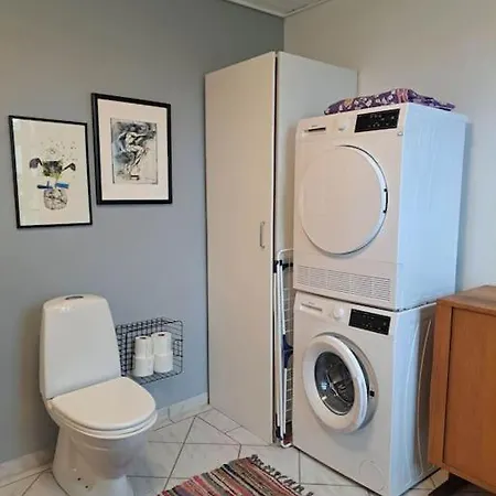 아파트 Hyggelig Ved Givskud 기브